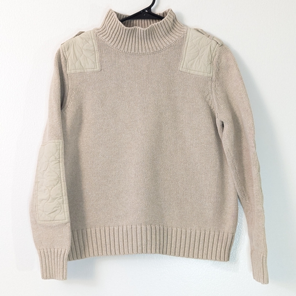 525 America Mock Neck Patch Sweater - Picture 3 of 6